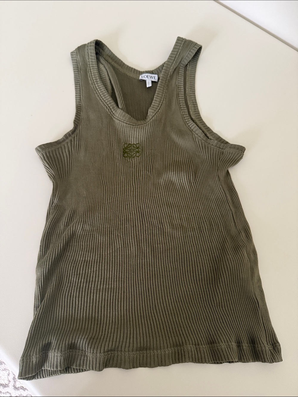 Authentic green loewe tanktop in green color